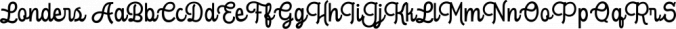 Londers Font Preview