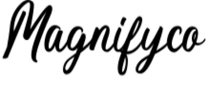 Magnifyco Font Preview