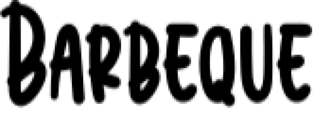 Barbeque Font Preview