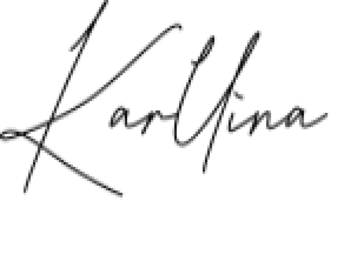 Karllina Font Preview