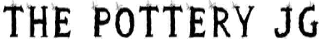 The Pottery Font Preview