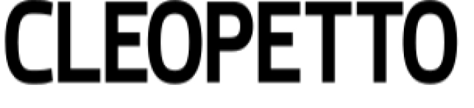 Cleopetto Font Preview