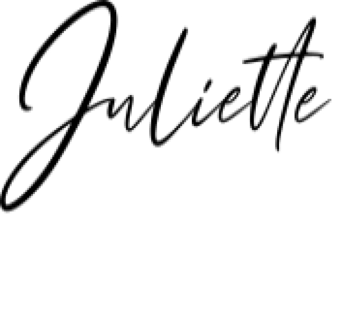 Juliette Font Preview