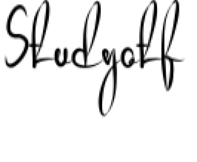 Study Font Preview