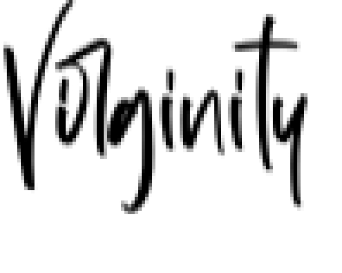 Virginity Font Preview