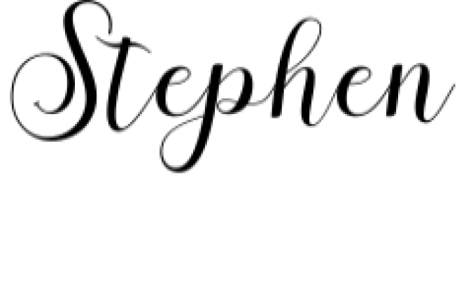 Stephen Font Preview