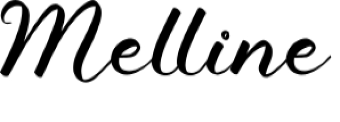 Melline Font Preview