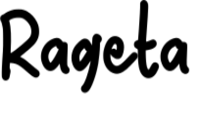 Rageta Font Preview