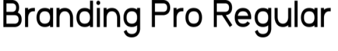 Branding Pro Font Preview