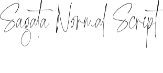 Sagata Normal Font Preview