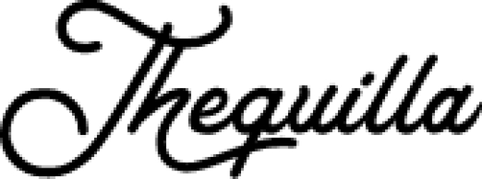 Thequilla - Monoline Scrip Font Preview