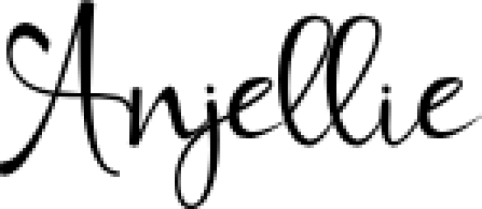 Anjellie Font Preview