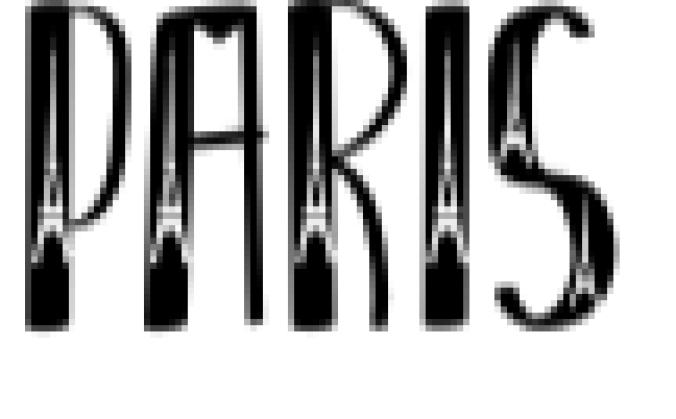 Paris Font Preview