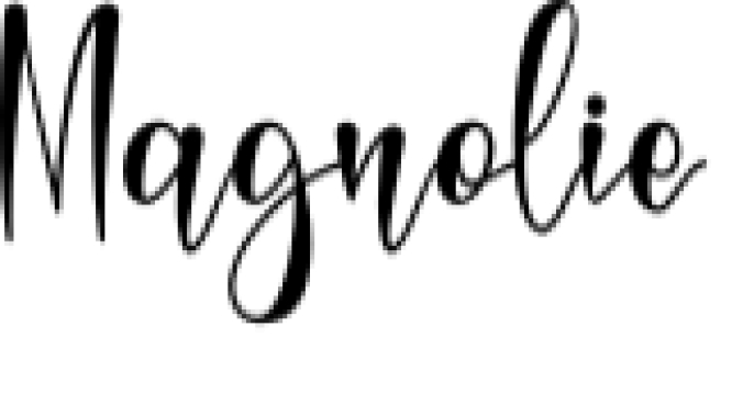 Magnolie Font Preview