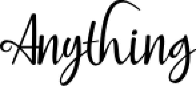 Anything Font Preview