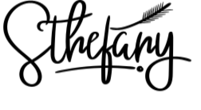 Sthefany Font Preview