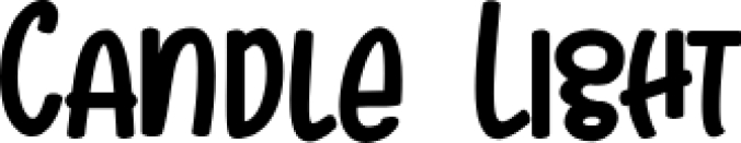 Candle Ligh Font Preview