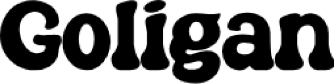 Goliga Font Preview