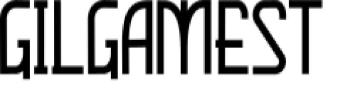 Gilgamest Font Preview
