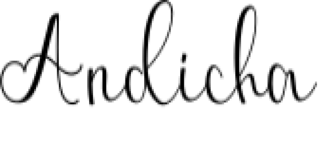 Andicha Font Preview