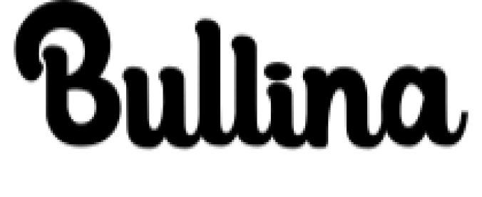 Bullina Font Preview