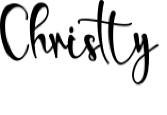 Christty Font Preview
