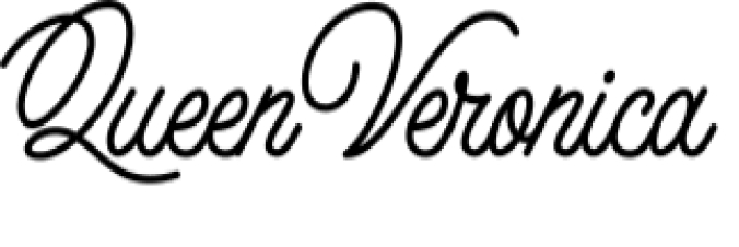 Queen Veronica Font Preview