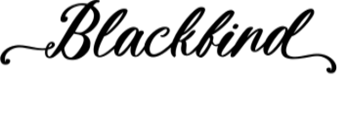 Blackbird Font Preview