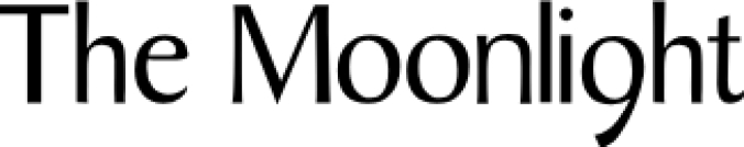 The Moonligh Font Preview
