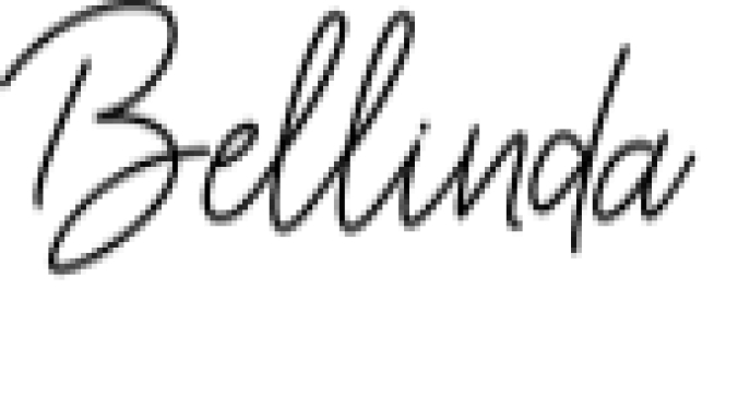 Bellinda Font Preview