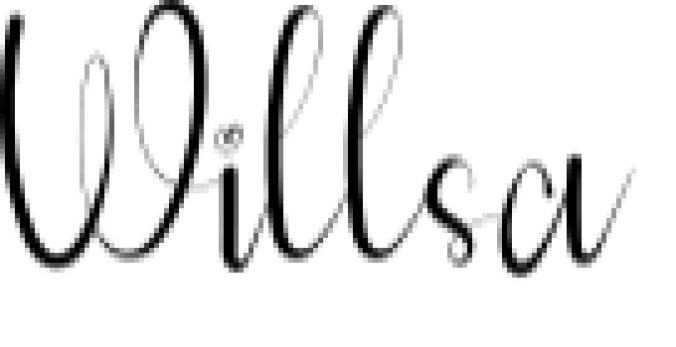 Willsa Font Preview