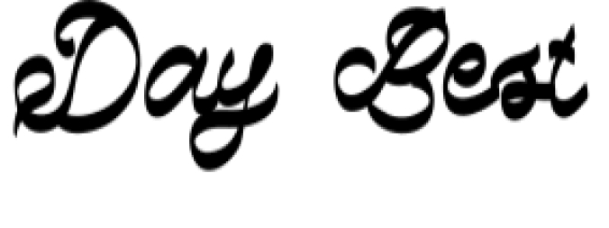 Day Best Font Preview