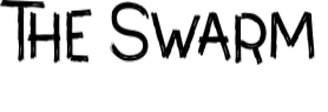 The Swarm Font Preview