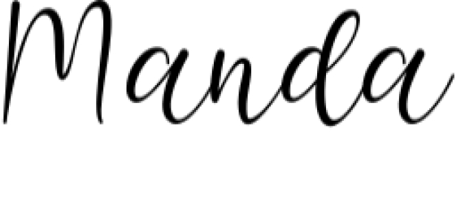 Manda Font Preview