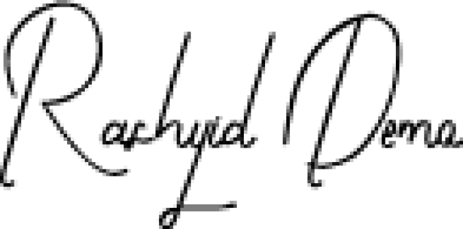 Rashyid Font Preview