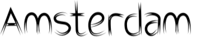 Amsterdam Font Preview