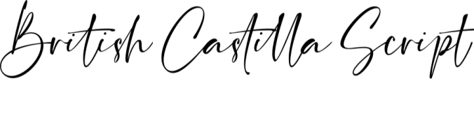 British Castilla Font Preview