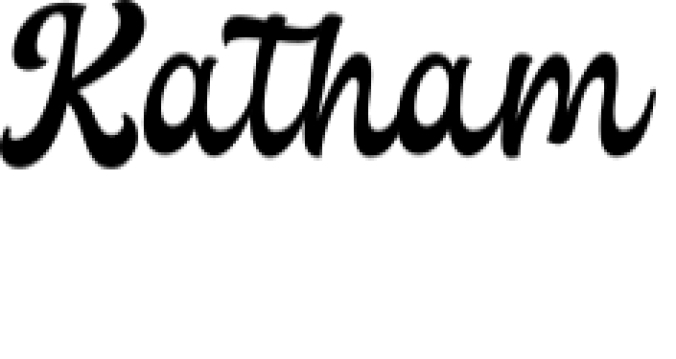 Katham Font Preview
