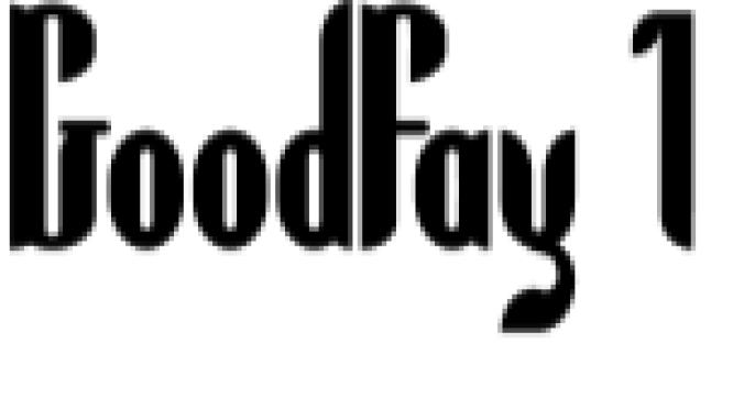 GoodFay Font Preview