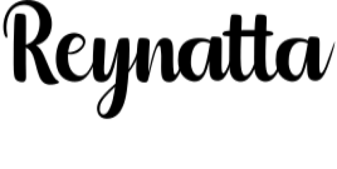 Reynatta Font Preview