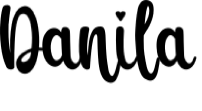 Danila Font Preview