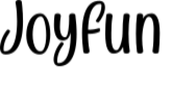 Joyfun Font Preview