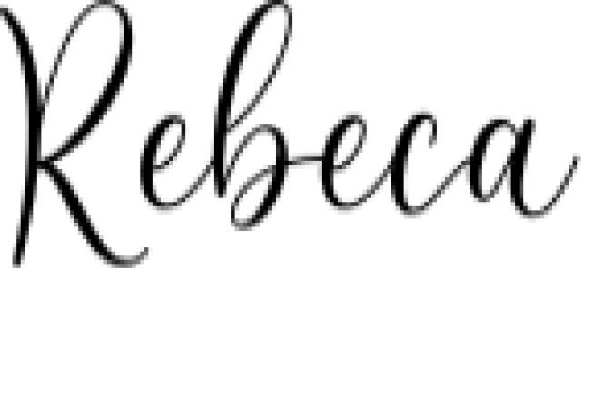 Rebeca Font Preview