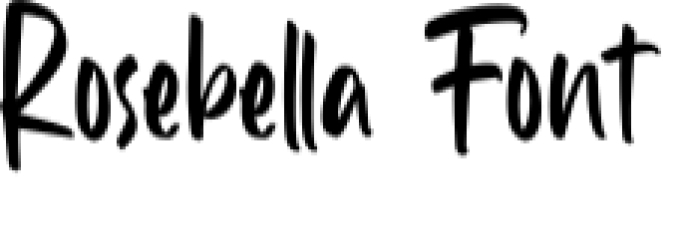 Rosebella Font Preview
