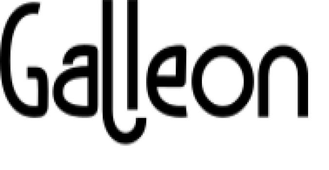Galleon Font Preview