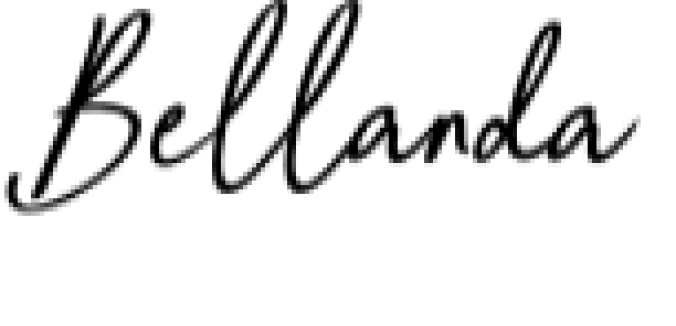 Bellanda Font Preview
