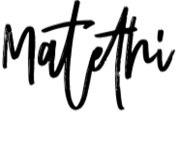Matethi Font Preview