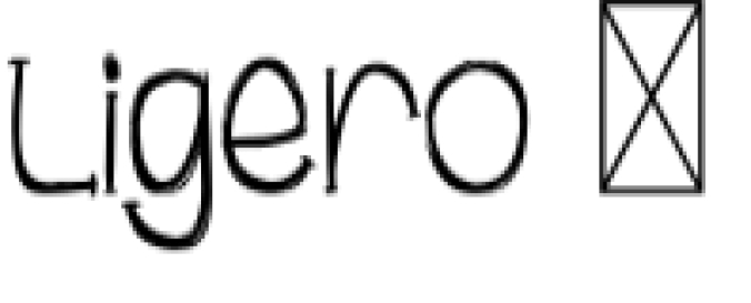 Ligero Font Preview