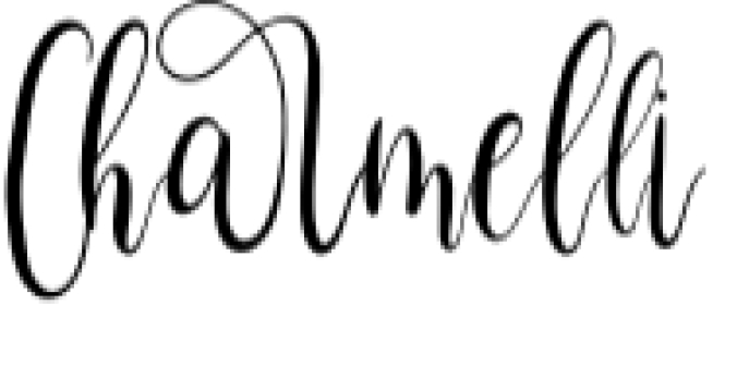 Charmelli Font Preview