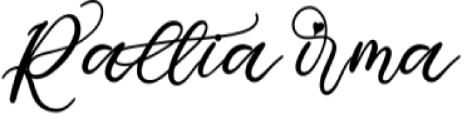 Rallia Irma Font Preview